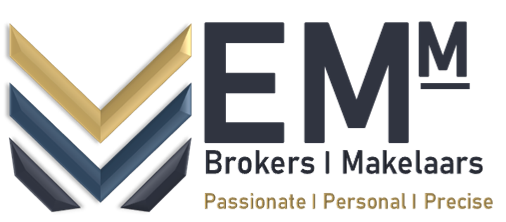 EM Makelaars company logo